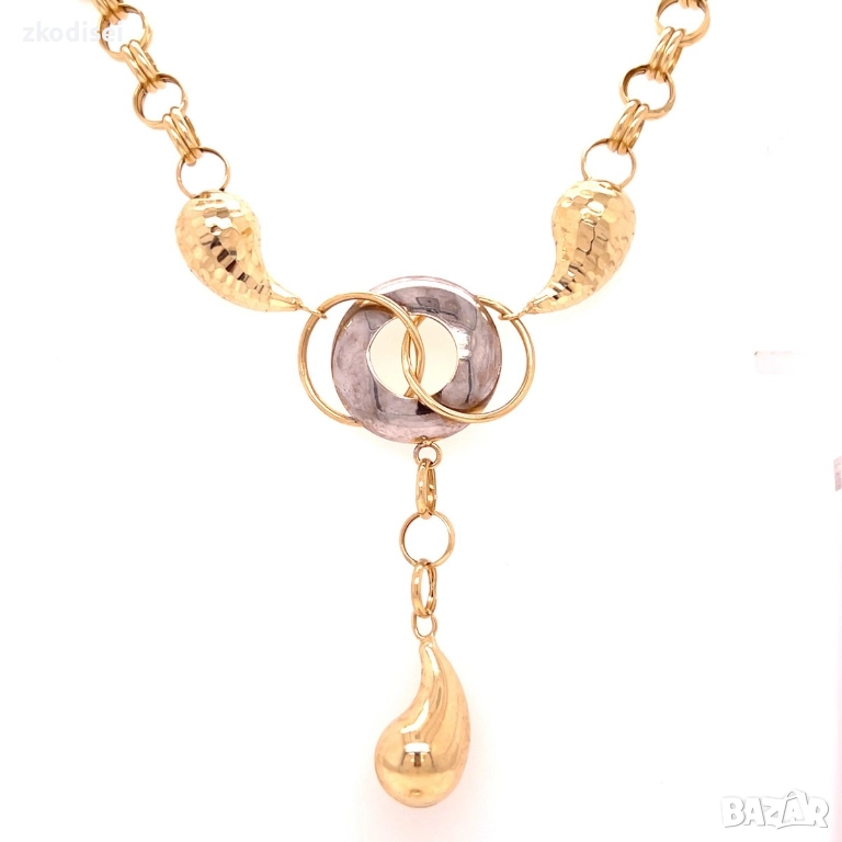 Златно колие 10,77гр. 51,0см. 14кр. проба:585 модел:35630-3, снимка 1