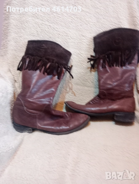 Луксозни дамски ботуши , снимка 1