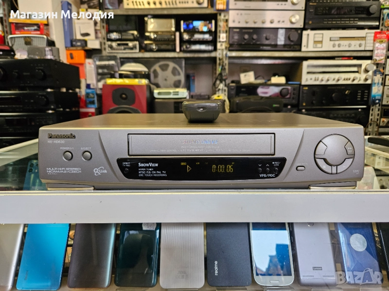 Видео Panasonic NV-HD630 Hi-Fi Stereo с оригинално дистанционно. В отлично техническо и визуално със, снимка 1