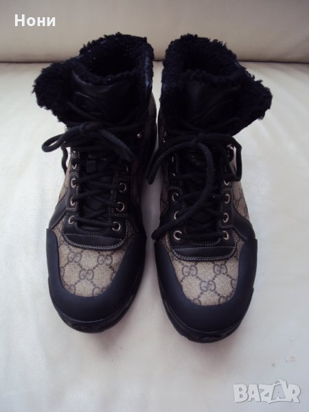 Винтидж  Мъжки оригинални боти Gucci  size 42.5, снимка 1