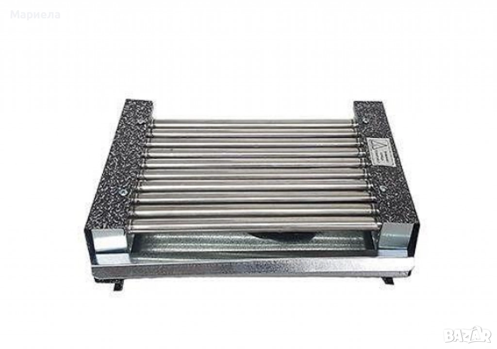 Електрическа скара, 1600W, неръждаеми тръби без капак, снимка 1