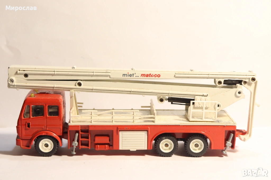 1:55?? SIKU КАМИОН ПОЖАРНА ?? ВИШКА??  КОЛИЧКА МОДЕЛ, снимка 1