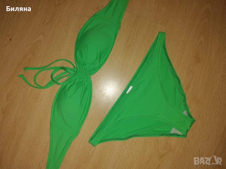 Нов зелен бански от две части , снимка 1