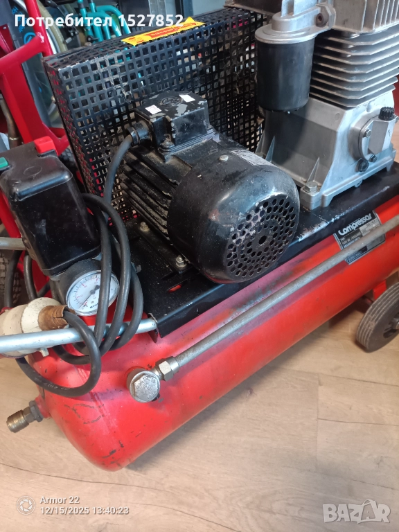 Трифазен компресор внос от Германия , снимка 1