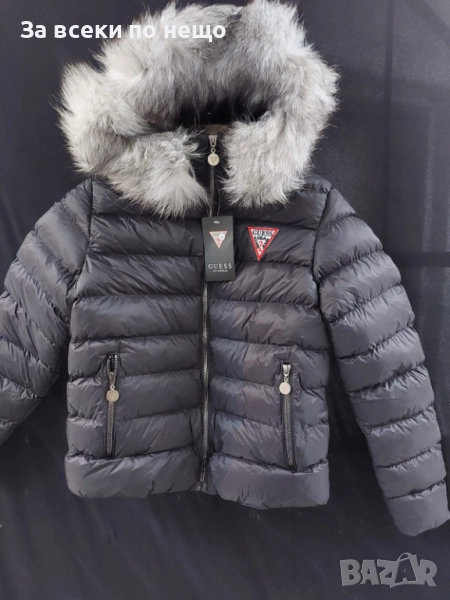 Ликвидация❗️🔥Guess Дамско Зимно Яке С Естествен Пух От Лисица Гес Код LFS697, снимка 1