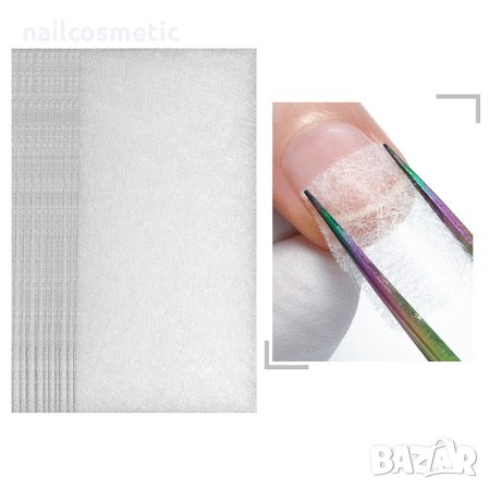 Ново! Пресовано фибростъкло за изграждане на маникюр, снимка 1