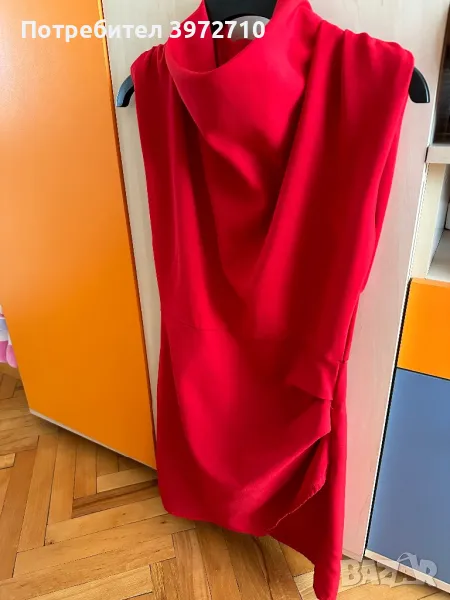 Червена къса рокля , снимка 1