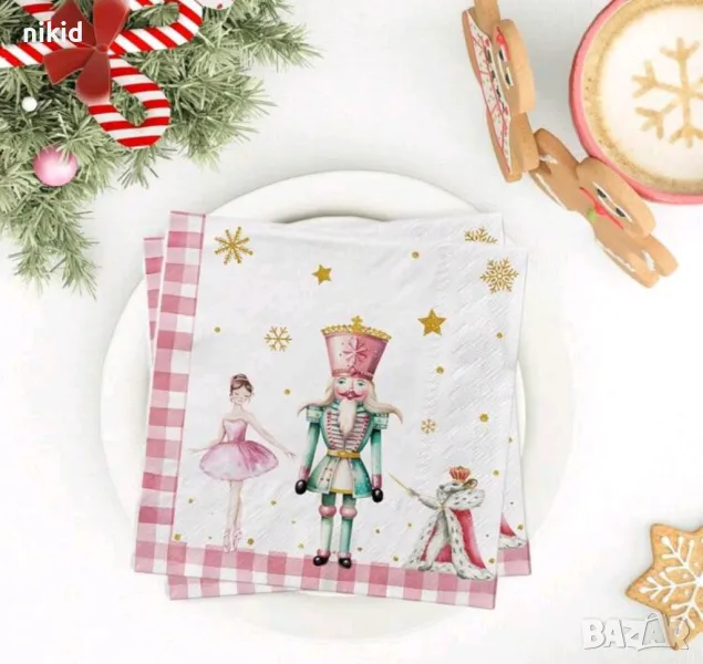 Войник от Лешникотрошачката 8 парти салфетки рожден ден, снимка 1