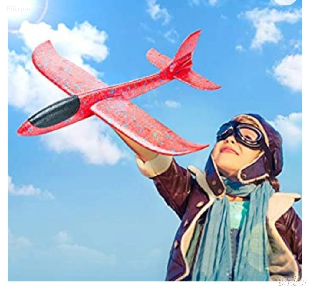 Детски самолет от стиропор, снимка 1