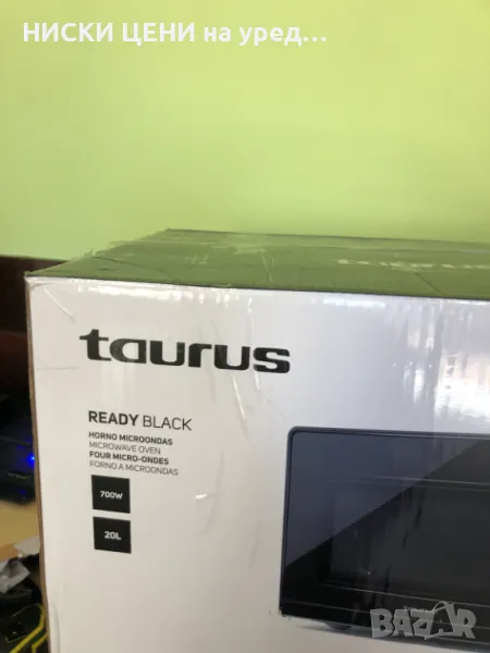Микровълнова фурна TAUTRUS READY бяла ЗА ЧАСТИ, снимка 1