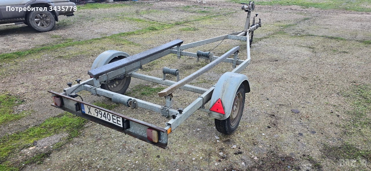 регисриран колесар за лодка, снимка 1