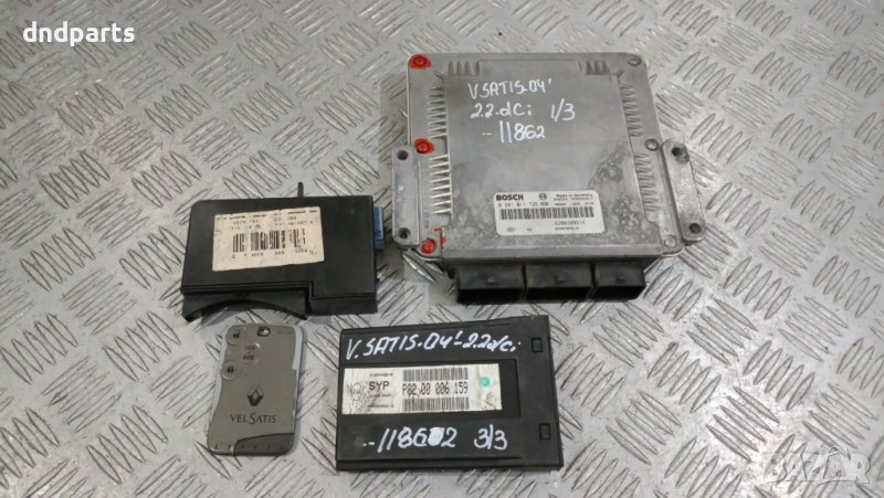 Компютър комплект Renault Vel Satis 2.2dCi 2004г.	, снимка 1