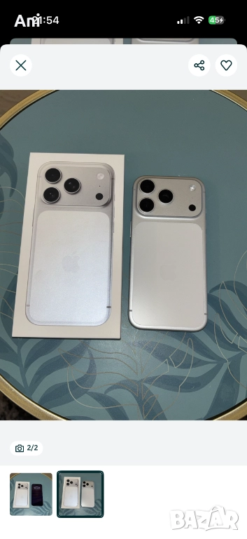 iPhone 17 pro 256GB ТОП СЪСТОЯНИЕ, снимка 1