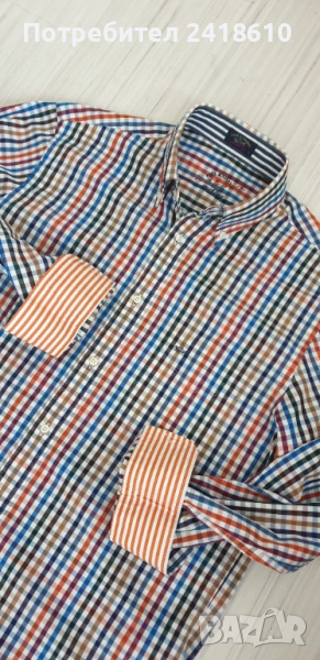 Paul & Shark  Cotton Mens Size 41 M - L ОРИГИНАЛ! Мъжка Риза!, снимка 1