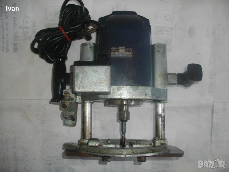 1800 ВАТА ГОЛЯМА ПРОФИ ЕЛЕКТРИЧЕСКА НЕМСКА ОБЕРФРЕЗА ЗА ТЕЖКИ НАТОВАРВАНИЯ И ТЕЖКИ ОПЕРАЦИИ HAFFNER, снимка 1