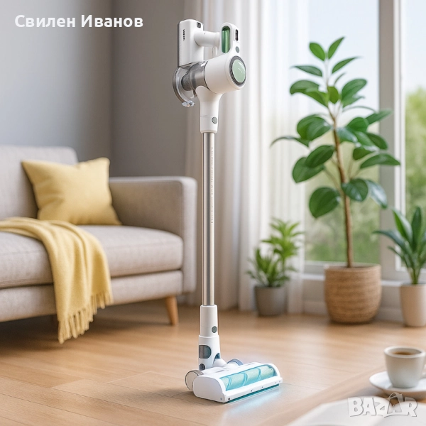 Безжична прахосмукачка Solac Turbobat Power - С HEPA филтър и LED четка, снимка 1