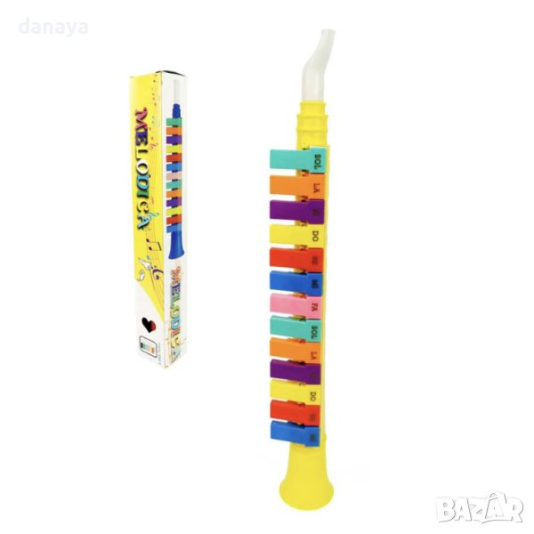 3936 Музикална играчка детски кларинет, снимка 1