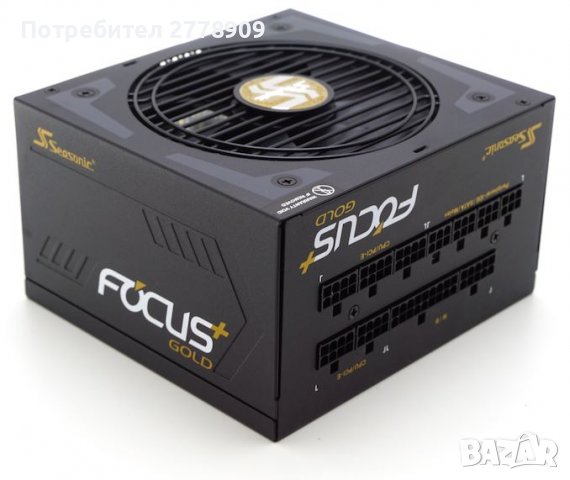 Модулно компютърно захранване SEASONIC FOCUS GOLD+ PSU 750W! >3 год. Гаранция!, снимка 1 - Захранвания и кутии - 39539672
