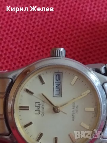 Модерен дизайн дамски часовник Q/Q WATER RESIST JAPAN MOVT стил и комфорт 41705, снимка 5 - Дамски - 43787552