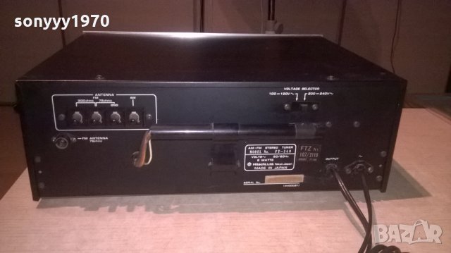 поръчан!!!hitachi ft-340 stereo tuner-made in japan-внос швеицария, снимка 16 - Ресийвъри, усилватели, смесителни пултове - 26260165