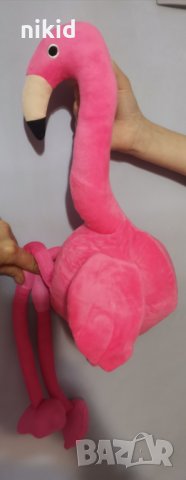 60cm Фламинго плюшена играчка, снимка 3 - Плюшени играчки - 25636927