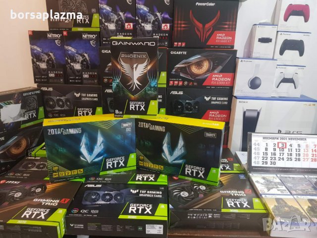 Ново !!! Видео карта MSI GeForce RTX 3090 24GB Gaming X TRIO, снимка 3 - Видеокарти - 34693874