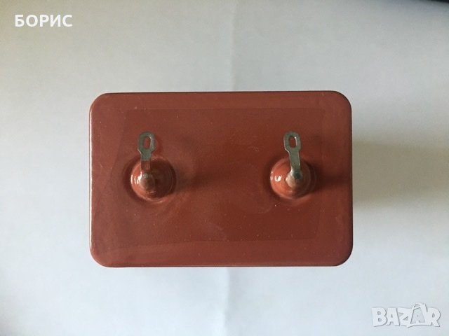 НОВИ кондензатори 10мкФ 630В тип МБГП-1, снимка 3 - Друга електроника - 32646242