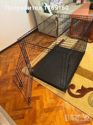 Клетка за куче 108x72x77см за транспорт и стационар, снимка 2 - За кучета - 53592752