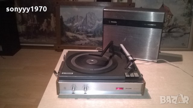 PHILIPS 047-ГРАМОФОН С ТОНКОЛОНА-РЕТРО КОЛЕКЦИЯ-ВНОС ХОЛАНДИЯ, снимка 14 - Грамофони - 27672030