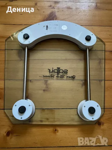 Електронен стъклен кантар Sapir, снимка 3 - Друга електроника - 48632233