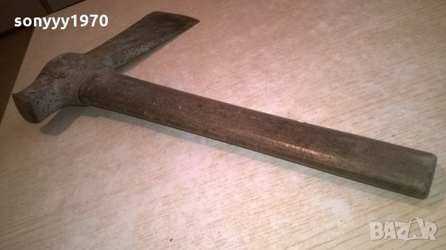 ПОРЪЧАНА-антика-брадва-стара за колекция-31х26см-внос швеицария, снимка 12 - Колекции - 26315463