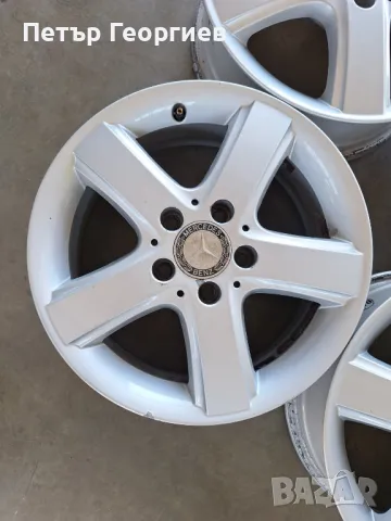 Оригинални Алуминиеви Джанти за Meрцедес А класа -16цола, снимка 5 - Гуми и джанти - 47434600