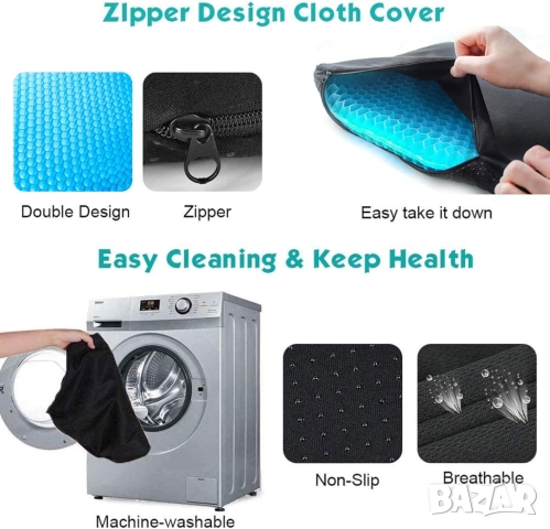 Многофункционална гел възглавница VIVILINEN, снимка 10 - Други стоки за дома - 52052074