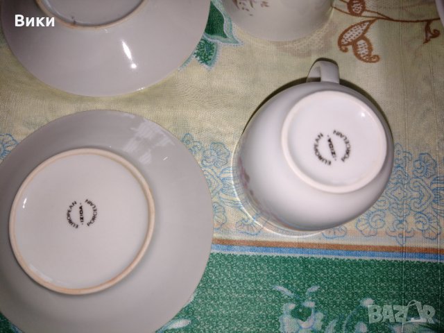 Сервиз за кафе European  Izida porcelain Изида , снимка 4 - Сервизи - 35029117