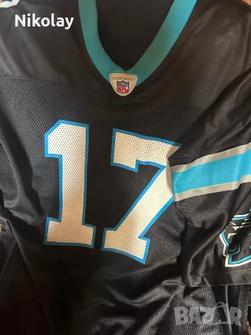 Carolina Panthers 2XL футбол Jake Delhomme vintage 