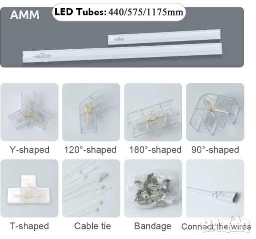LED oсветление за сервизи, салони, фитнеси, Berber shop., снимка 6 - Лед осветление - 51761554