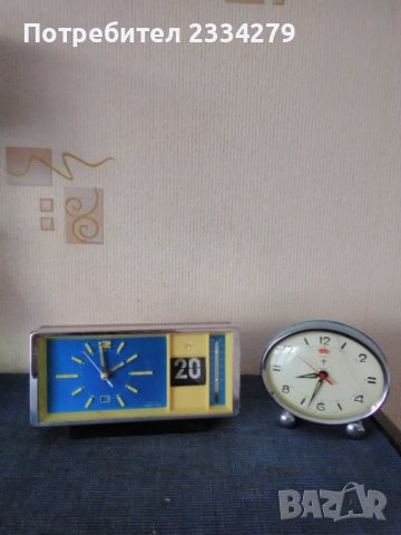  Часовник-будилник,механичен стар рядко срещан,китайски от 70-те години., снимка 2 - Антикварни и старинни предмети - 40403975