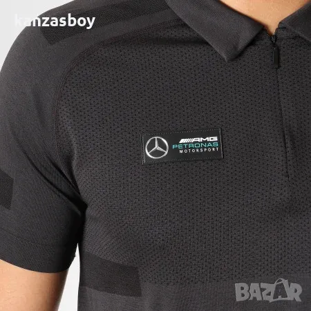 Puma MERCEDES - страхотна мъжка тениска L КАТО НОВА, снимка 2 - Тениски - 49496719