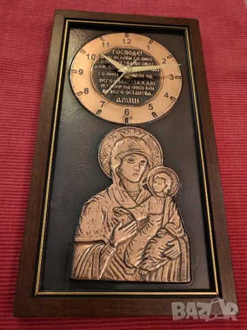 Стенен часовник, икона. , снимка 2 - Стенни часовници - 50401266