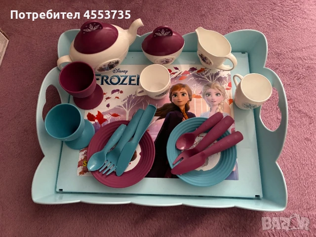 Детски сервиз за хранене на Елза