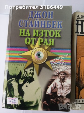 На изток от Рая, снимка 2 - Художествена литература - 34909059