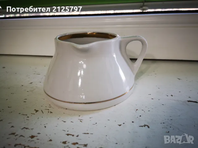 Порцеланова латиера, малка каничка, Дулево, снимка 2 - Антикварни и старинни предмети - 49798565