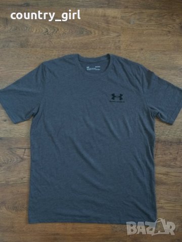 Under Armour Mens HeatGear T-Shirt - страхотна мъжка тениска, снимка 5 - Тениски - 29022770