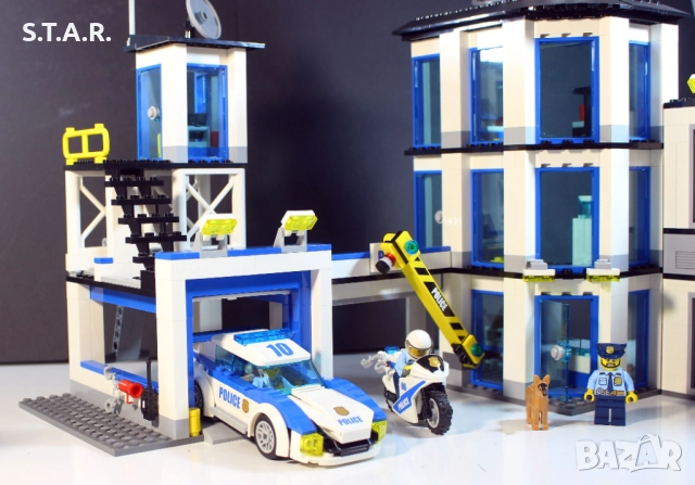 Лего Полицейски участък Lego 60141 Police Station Конструктор Полиция, снимка 3 - Конструктори - 52870368