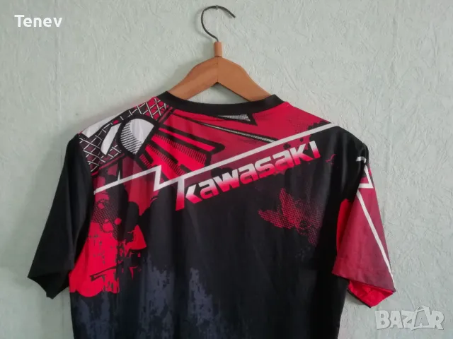 Kawasaki оригинална тениска фланелка мъжки размер М Кавазаки , снимка 3 - Тениски - 49043012