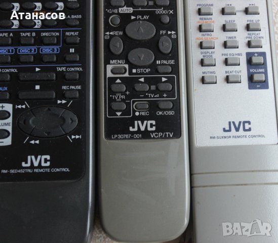 Дистанционно JVC, снимка 7 - Дистанционни - 43309312