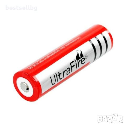 Акумулаторна батерия ULTRAFIRE 18650 5800mAh за фенер челник фар за велосипед колело лазер фенери, снимка 3 - Друга електроника - 13125646