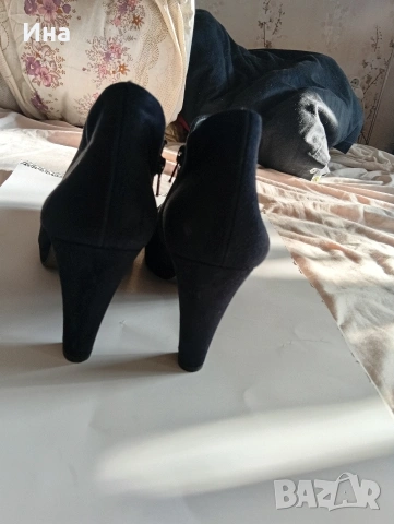 Черни дамски боти Paul green н.40 естествена кожа , снимка 5 - Дамски боти - 53071419