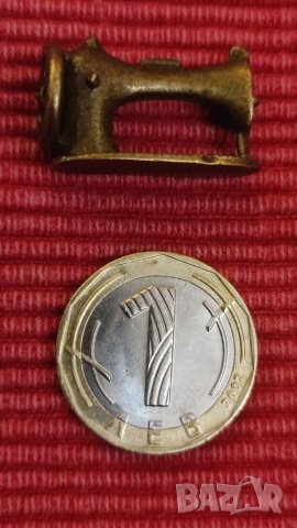 Фигурка, миниатюра на шевна машина, месинг. , снимка 4 - Колекции - 40695503