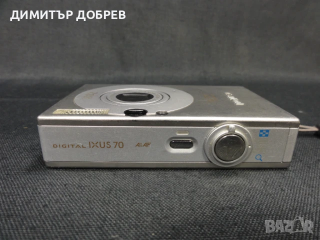 ЦИФРОВ ФОТОАПАРАТ CANON IXUS 70 7,1MP DIGITAL CAMERA, снимка 7 - Фотоапарати - 50646315